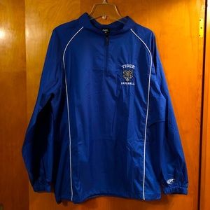 *NWT* Rawlings Royal Blue ‘Tiger Baseball’ Windbreaker Size M